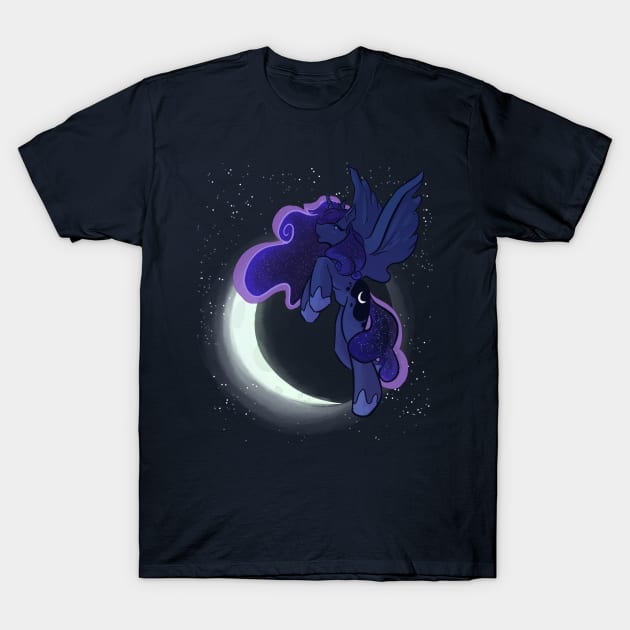 princess luna T-Shirt by inkpocket